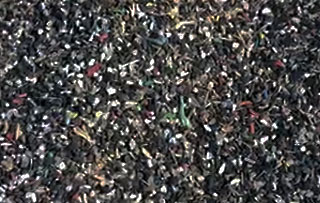 ground scrap metal industrial screener